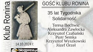 NA ŻYWO 35 lat Tygodnika Solidarność  od czasu gdy redaktorem naczelnym został J Kaczyński [upl. by Htes]