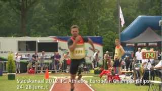 Highlights from Stadskanaal 2012 IPC Athletics European Championships [upl. by Rimidalv]