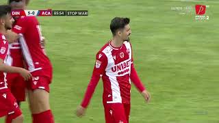 GOOOL Dinamo  Academica Clinceni 50 ”Hattrick” pentru Vlad Morar [upl. by Akcir532]