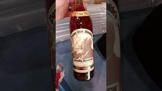 Pappy Van Winkle 23yr family reserve Yacht Drinks shorts netflix yacht drink rich [upl. by Delp]