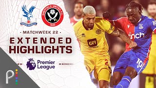 Crystal Palace v Sheffield United  PREMIER LEAGUE HIGHLIGHTS  1302024  NBC Sports [upl. by Nosduj]