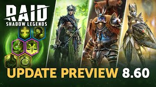 RAID Shadow Legends  Update 860 Sneak Peek [upl. by Annahaj]