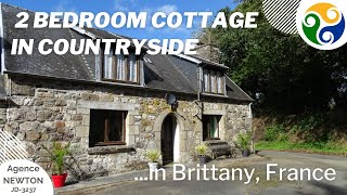 FRENCH HOUSE FOR SALE  2 bedroom cottage in Brittany France [upl. by Silrac]