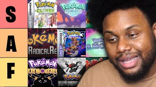 A Tier List Of 70 Pokemon ROM Hacks amp Fan Games Ive Played [upl. by Rai]