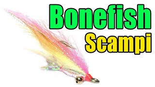 Bonefish Scampi Fly Tying Henry Cowen Fly Pattern [upl. by Storer]