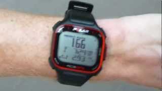 Polar RC3 GPS InstantPace While Running [upl. by Ahouh]