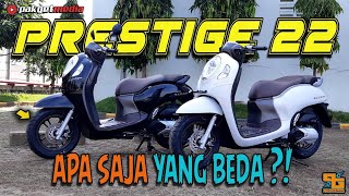 REVIEW HONDA SCOOPY PRESTIGE 2022 TERBARU  SENTUHAN DETAIL WARNA BARU [upl. by Melina634]