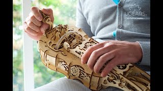 The Ugears HurdyGurdy inspired by medieval craftsmen amp engineered with love for music [upl. by Ellie]