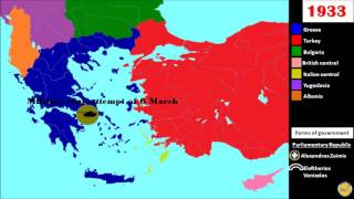 History of modern Greece Greece and Southern Balkans 18332016 [upl. by Pradeep]