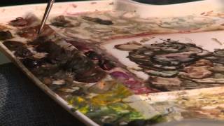 Painting Captures President Lincoln Assassination Aftermath [upl. by Attenna]