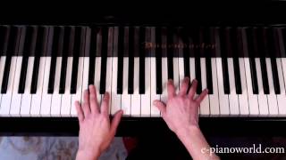 Apprendre à jouer au piano les Feuilles mortes en 6 semaines  cours n°5 [upl. by Cissiee]