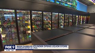 Beer Dabbler founder opens a liquor store in St Paul [upl. by Wareing]