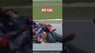 MotoGP sepang malaysia 2024 Red Flagshorts [upl. by Eveivenej4]