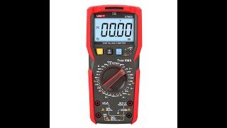 UNIT UT89X Digital Multimeter  Part 1 [upl. by Ikey]