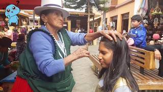 Haciendo la Limpia Espiritual y Purificación en Cuenca Ecuador [upl. by Jestude]