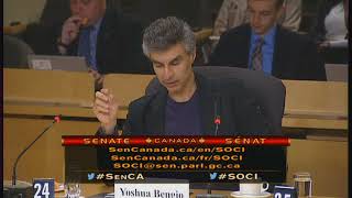 Yoshua Bengio Testifies About Artificial Intelligence to The Canadian Senate [upl. by Targett]