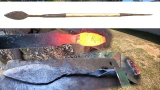 Forging A Maasai Spear The Traditional Way [upl. by Tenahs]