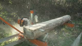 Stihl ms 500 i  Norwood Portamill mp14 [upl. by Haidedej]