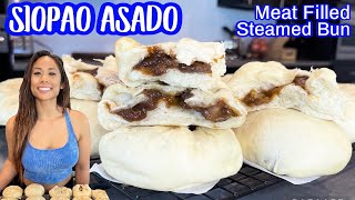 SIOPAO Asado Steamed Buns with Pulled Pork Asado filling [upl. by Haletky]