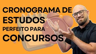 Como Construir um Cronograma de Estudos Eficaz para CONCURSO PÚBLICO [upl. by Audwen7]