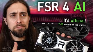 AMD FSR 4 is FINALLY going AI Maybe coming sooner than you think [upl. by Ahseit57]