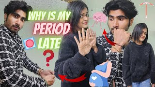 Why Is My PERIOD late 🫣😭❓❓Pregnant ആണോ  laamj [upl. by Yeclek]