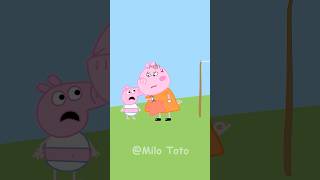 Peppa Hanging Cloths funny animation peppapig cartoon xuhuong humour doublage [upl. by Airaet]