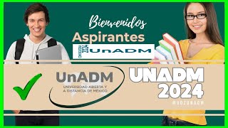 Regístrate en la UnADM – Convocatoria 2024 – Documentos unadm 📜📄✅ [upl. by Atiz]