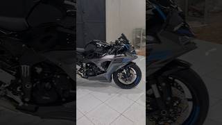 ZX6R FULLWRAPP BLACK GREY METTALIC‼️‼️ [upl. by Marne78]