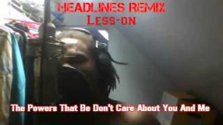 Powerful Music Lesson  Headlines Remix Lyrics [upl. by Assyle]