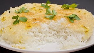 Tahdig Recipe  Crispy Persian Rice [upl. by Arihsan866]