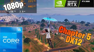 RTX 3060 Fortnite Chapter 5 DirectX 12 Low Settings 1080p [upl. by Tenej]