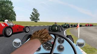 Grand Prix Legends F1 1955 Gordini T16  Buenos Aires full race part 12 [upl. by Litman]