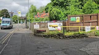 a walk around Waterloo road and market street stalybridge [upl. by Hooker10]