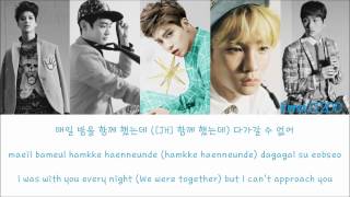 SHINee  Selene 623 너와 나의 거리 HangulRomanizationEnglish Color amp Picture Coded HD [upl. by Noicnecsa]