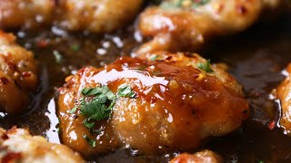 Honey Garlic Chicken  Delicious Easy Dinner [upl. by Rosella]