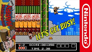 LETS GET BUSY😂 Hammerin Harry🔨 NES 💥 Nintendo and Arcade Version  nes nintendo retrogaming [upl. by Obediah578]