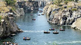 Hogenakkal falls  Karnataka Side [upl. by Enihpesoj]