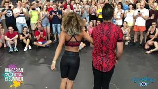 Carita inocente Prince Royce ft Myke Towers  Abdel y Lety BACHATAFLOW HungarianSummerFestival [upl. by Hamlen]