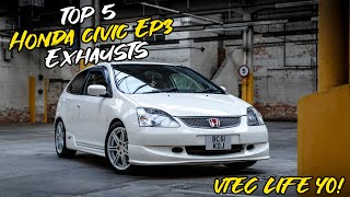 Top 5 Honda Civic EP3 Exhausts 2021 [upl. by Wilber191]