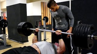 Bench Press 200kg 5x RAW [upl. by Layton]