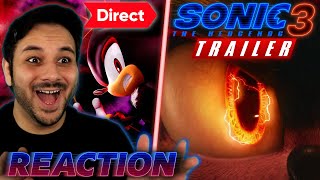 SONIC MOVIE 3 TRAILER amp NINTENDO DIRECT REACTION [upl. by Kavanagh]