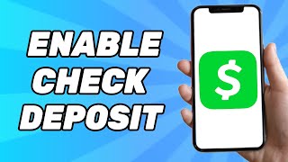 How To Enable Cash App Check Deposit [upl. by Orfurd]