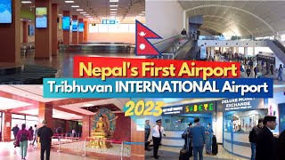 Inside BRAND New Tribhuvan INTERNATIONAL Airport TIA LATEST Tour 2023 in KATHMANDU City Nepal [upl. by Eiclud]