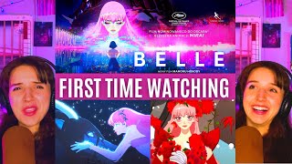 REACTING to Belle 2021 SO BEAUTIFUL First Time Watching Anime Movies [upl. by Eislek530]