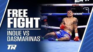 Inoue Drops Dasmarinas with Perfect Body Shot  Naoya Inoue vs Michael Dasmarinas  FREE FIGHT [upl. by Ordnasela115]