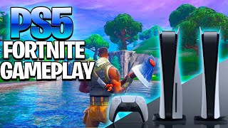 Fortnite Gameplay On The Playstation 5 PS5 Fortnite Graphics amp Gameplay [upl. by Esyak826]