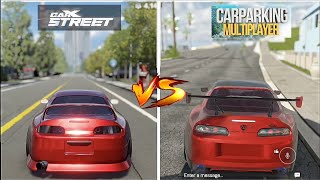 CARX STREET VS DRIVE ZONE ONLINE Physics and Details comparison carxstreet drivezoneonline cpm [upl. by Silevi]