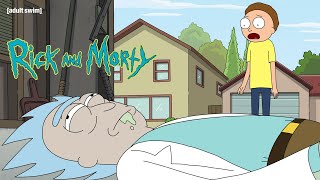 Rick and Morty  S7E6 Cold Open Rickfending Your Mort  adult swim [upl. by Paryavi692]