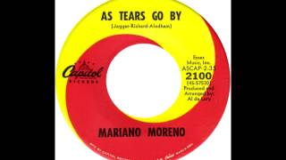 Mariano Moreno  As Tears Go By Marianne Faithfull Cover [upl. by Assirialc]